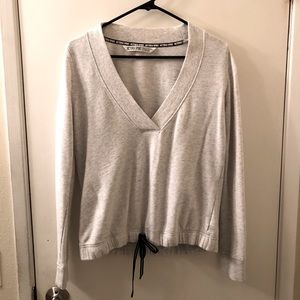 Victoria Sport Gray V Neck Pullover